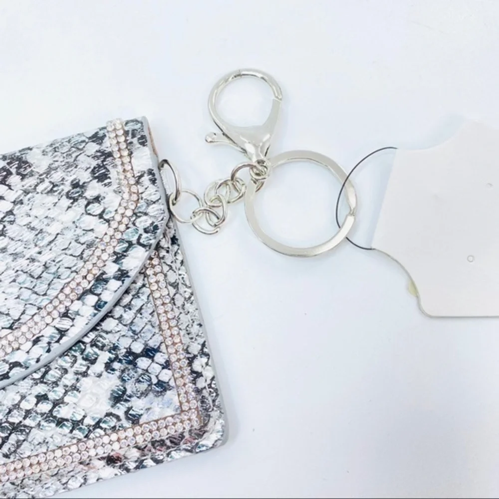 Python SnakeSkin KeyChain Wallet Coin Purse - Picture 3 of 4